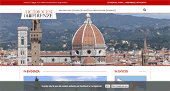 Desktop Screenshot of diocesifirenze.it