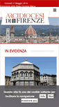 Mobile Screenshot of diocesifirenze.it